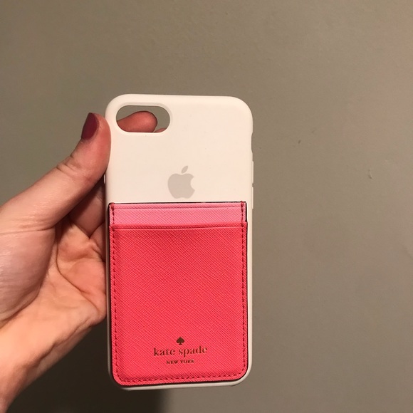 Sticker Pocket Phone Card Holder Kate Spade Heart Kate Spade Phone